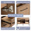 Base de meuble-lavabo simple 48 po Nyrith