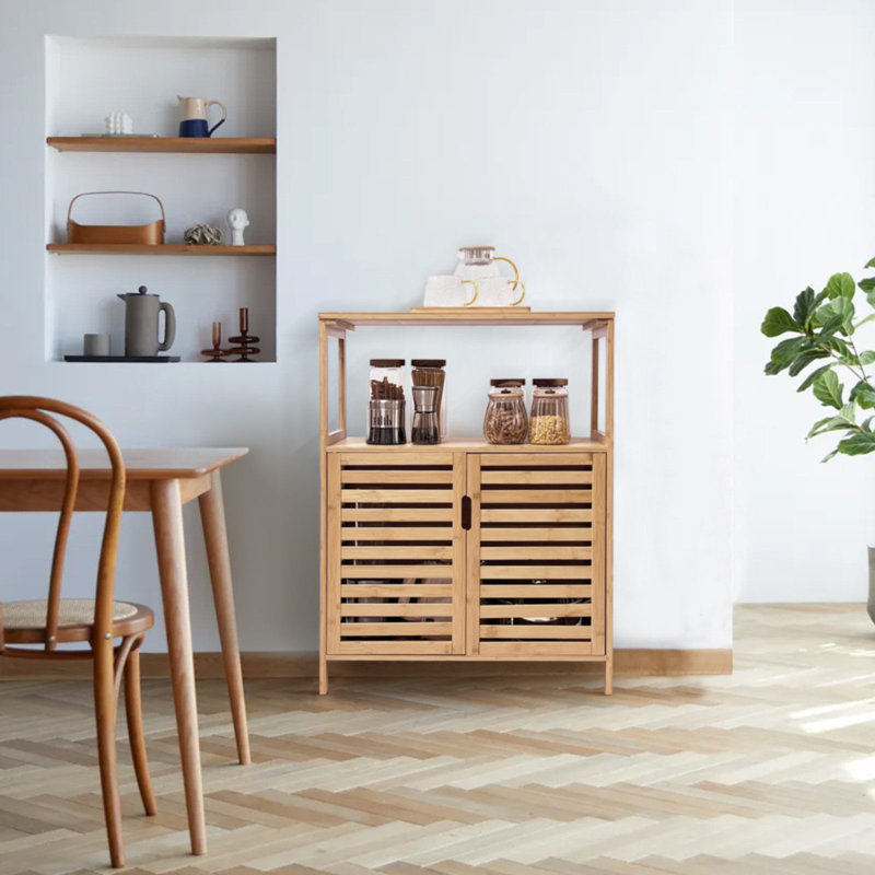 Gleneagle Bamboo Bolt Bathroom Cabinet