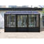 Gazebo Penguin Florence Solarium Mural 10 Pi x 12 Pi Toit En Polycarbonate Noir-90556784-112324273