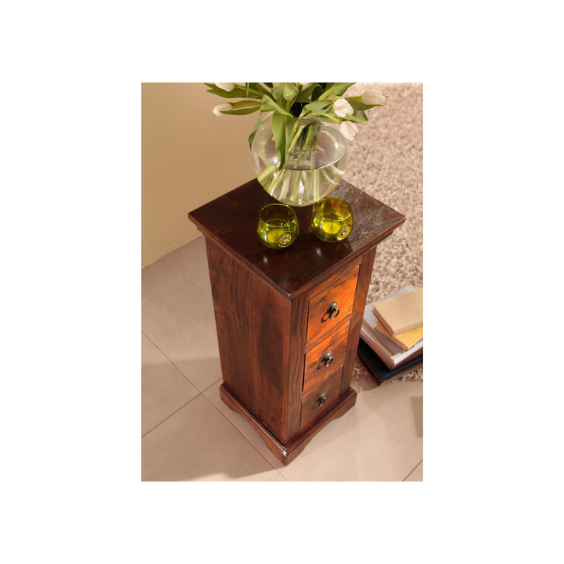 Oxford Solid Wood 33cm W 3 - Drawer Chest of Drawers