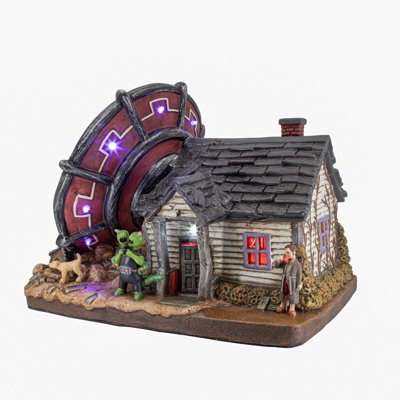 Pas de zone d'atterrissage, village d'Halloween