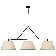 Suzanne Kasler Collette Large Linear Pendant