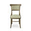 Chaise d'appoint compacte 19 x 19 po Rustic Brown-877836803
