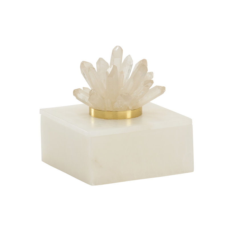 Boîte décorative albaster