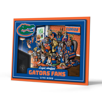  NCAA Florida Gators Purebred Fans Wall Art