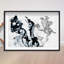 Oliver Gal Ice Fire Abstract - Luxury Shadowbox Framed Wall Art-2058629442-2058629440