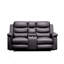Causeuse inclinable avec housse de console centrale