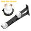 Ensemble de 2 supports de tringle à rideaux pour le mur, crochets de support de tringle à rideaux double pour tringle de 1 pouce