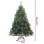  Artificial Christmas Tree with 150 LEDs Green PE and PVC-373084960-373084990