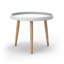 Ensemble de conversation 3 pièces avec pieds en acier durable Masam pour l'intérieur ou l'extérieur