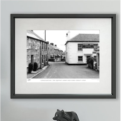 Constantine, The Queens Arms And Fore Street C1960 - Single Picture Frame Print