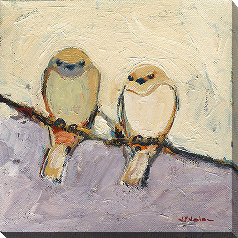 « unparléed bond » par jennifer lommers,, reproduction d’art sur toile tendue, H 36 po x l 36 po x P 1,5 po