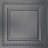 24'' L x 24'' W Coffered PVC Drop-In Ceiling Tile In Black