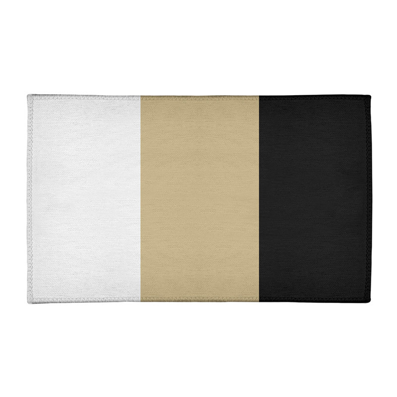 Tapis doré/noir, Rectangle 2 pi x 3 pi
