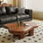 48.4" Walnut Cloud Coffee Table