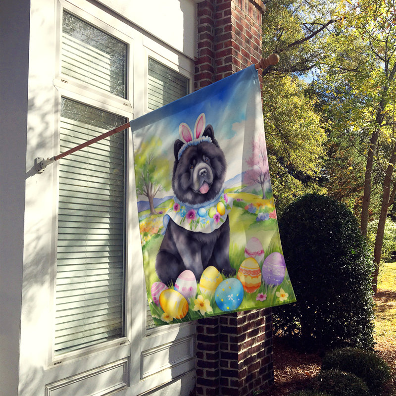 Easter Egg Hunt Double Sided 40'' H x 28'' W Polyester Easter House Flag