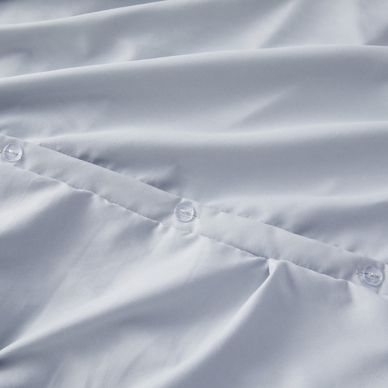 Polyester Duvet Cover & Insert, Twin Duvet + 2 Additional Pieces, Ice Blue