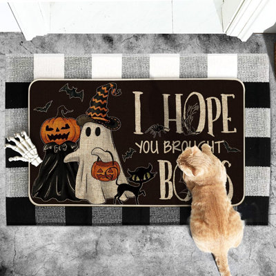 Paillasson Black Ghost Pumpkins