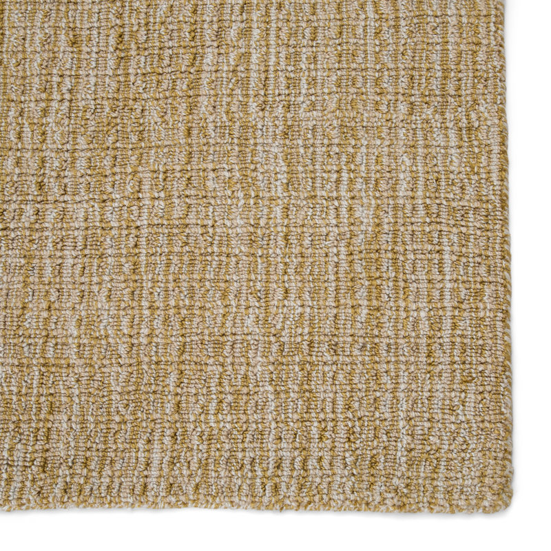Tapis intérieur / extérieur beige tissé à la main Cullan, Rectangle 2 pi x 3 pi