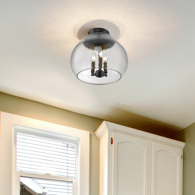 Donia Glass Flush Mount