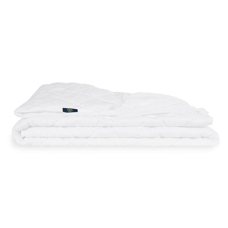 Twin White Waterproof Quilted Mattress Pad