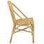 Fauteuil en rotin tissé Oksana