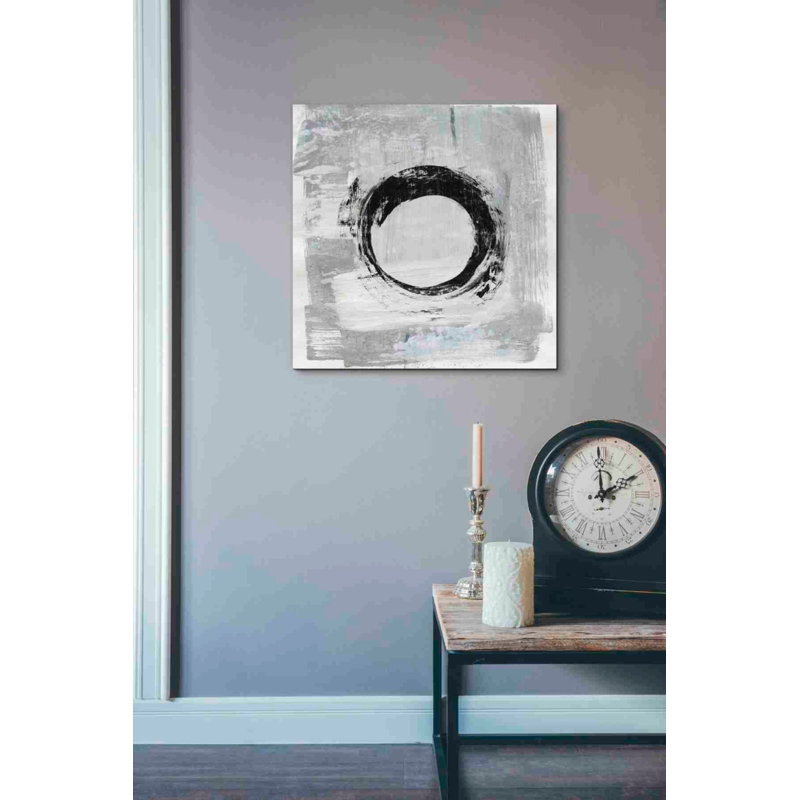 «Zen Circle I Crop» par Melissa Averinos, art mural sur toile, H 26 po x l 26 po x P 1,25 po