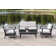 4 - Person Patio Conversation Sets with Cushions