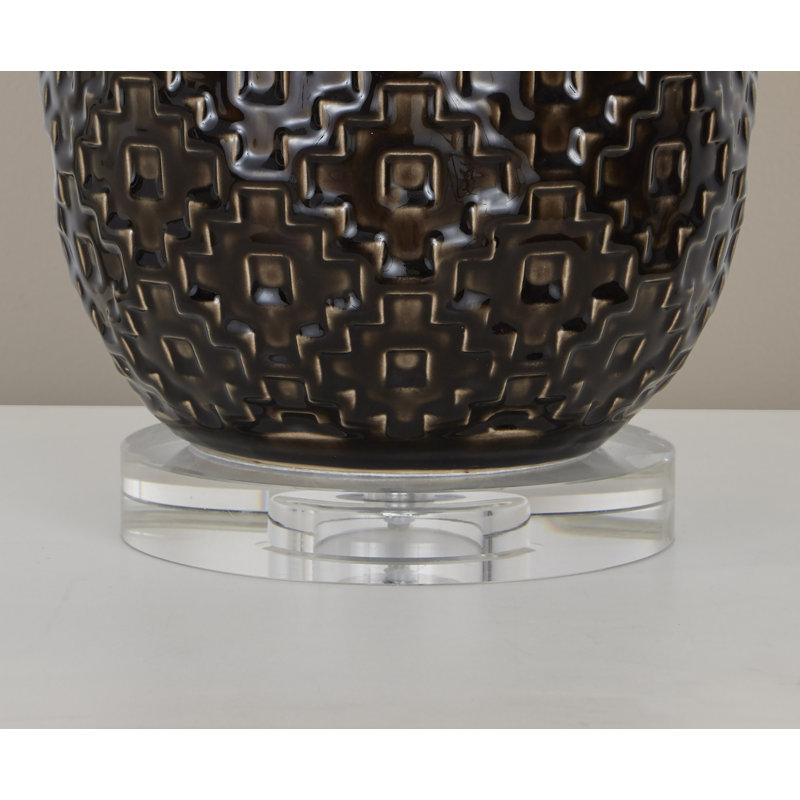 Onyx 30" Ceramic Table Lamp
