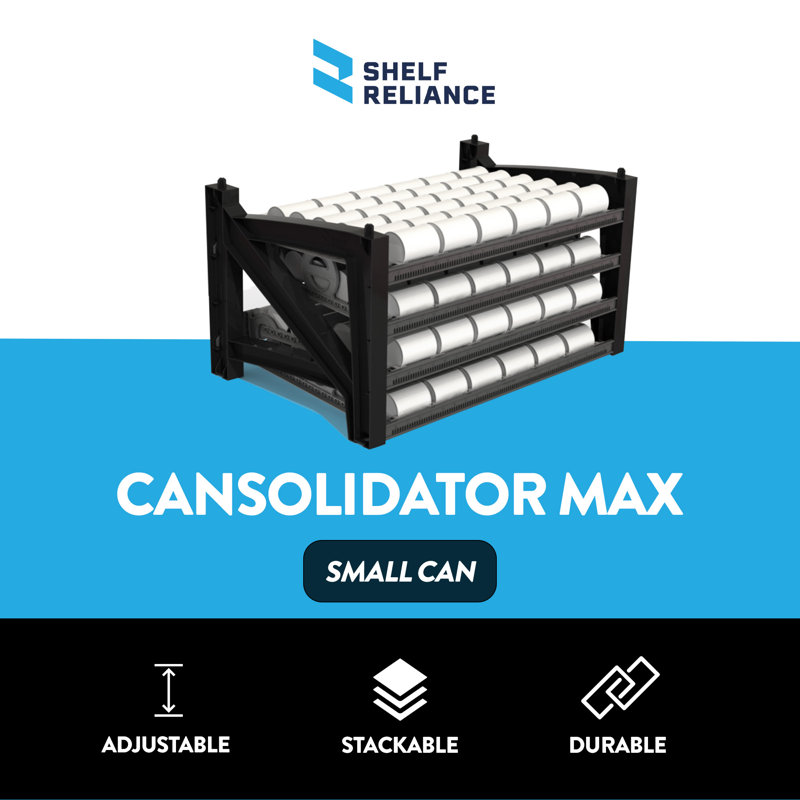 Cansolidator Max 156 Soup & Small Canned Food Storage,