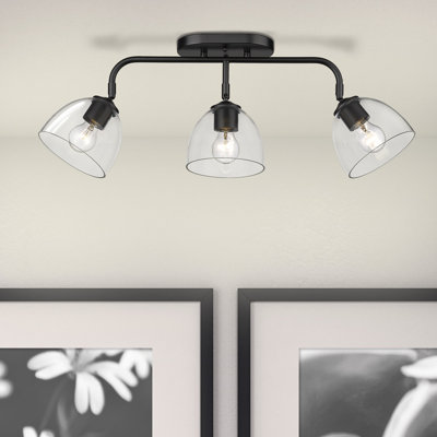 Plafonnier semi-encastré 3 lumières Sunnyvale
