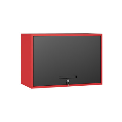 Armoire de rangement simple en acier (H 21,6 po x l 31,5 po x P 15,7 po)