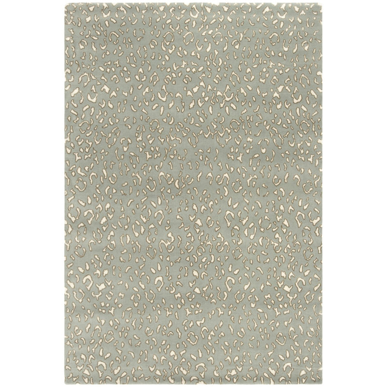 Nepalese Hand-Knotted Aqua/Cream Area Rug