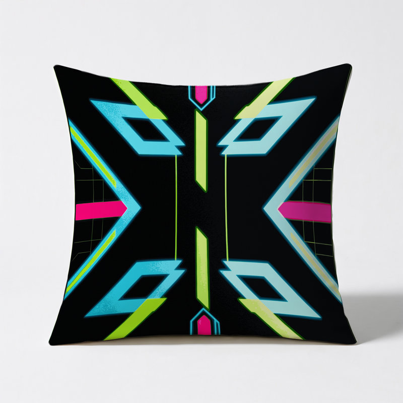 Coussin intérieur et extérieur Electro, Square 20"