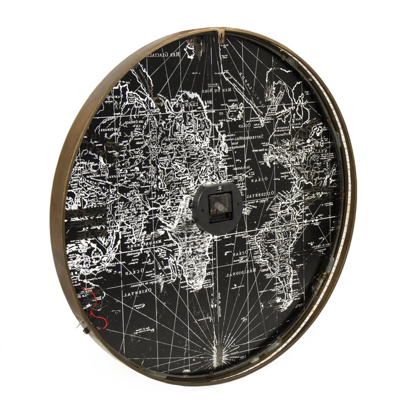 Metal Analog Wall Clock