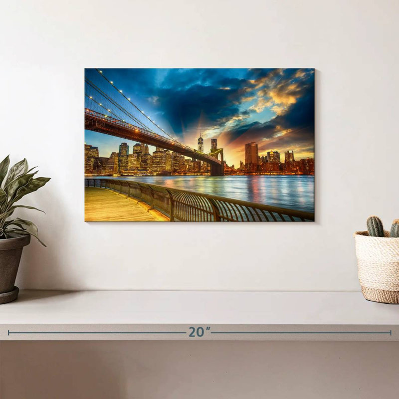 Hannes Spectacular Manhattan Sunset, H 8 po x l 12 po