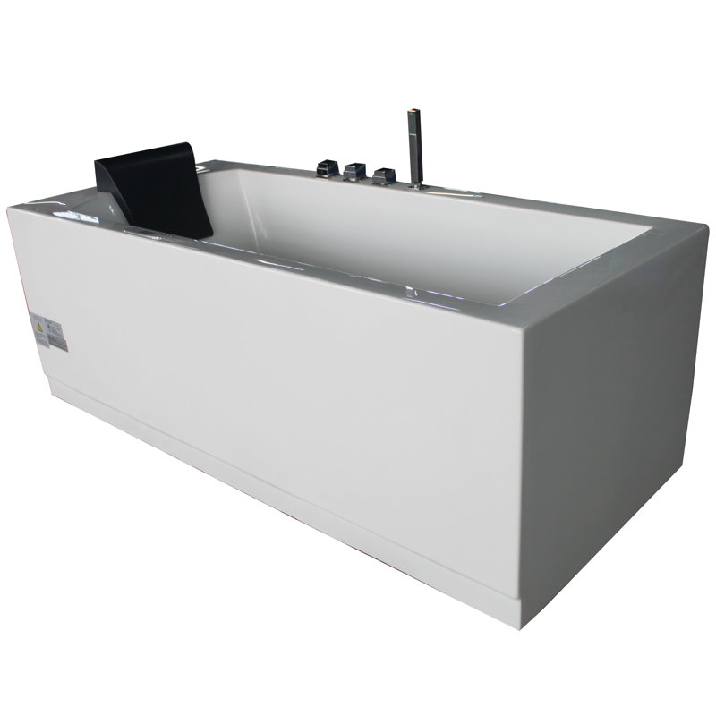 Baignoire tourbillon autoportante 71 "x 32"