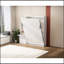Lit escamotable vertical pleine grandeur avec tablette et tiroirs pour chambre à coucher ou chambre d'amis Morden Design-2067114767
