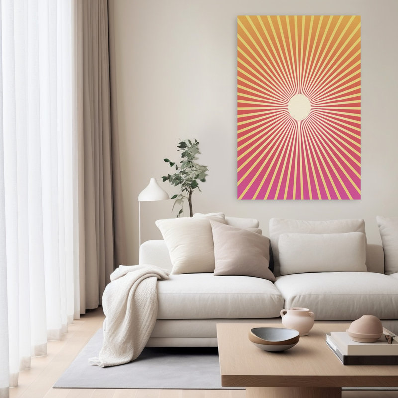 Art mural abstrait abstrait, H 60 po x l 40 po