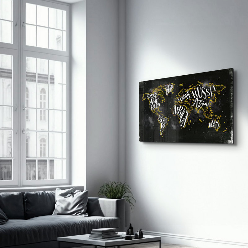 Decorative Tempered Glass Painting