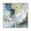 Grey And Gold Tender Liquid Ink Art II - Pink Modern Canvas Prints 2-Panels