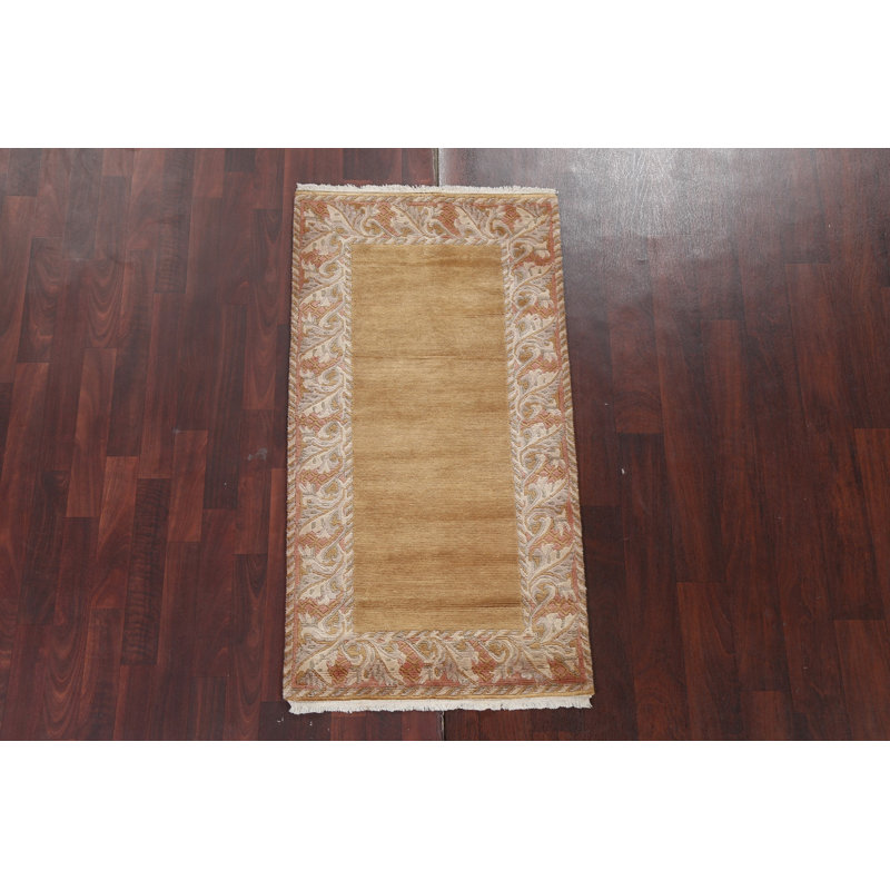 Tapis népalais en laine fait à la main 3 x 5