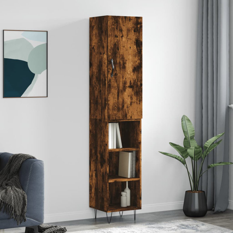 34.5cm Sideboard, Smoked Oak