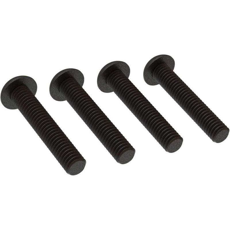 Matte Black Steel Screw Standard Single
