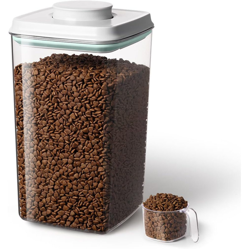 Contenant alimentaire pour chien avec cuillère 130 ml - 4 L / 4,2 pte