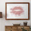 «Rose Gold Lips», impression sur papier encadrée-838122625-838122648