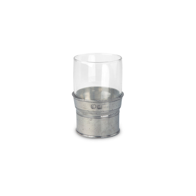 8 oz. Stainless Steel Drinking Glass