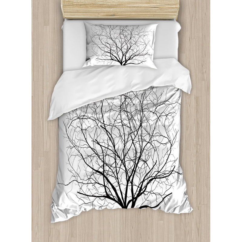 Apartment Rustic Polyester Duvet Cover, Twin
