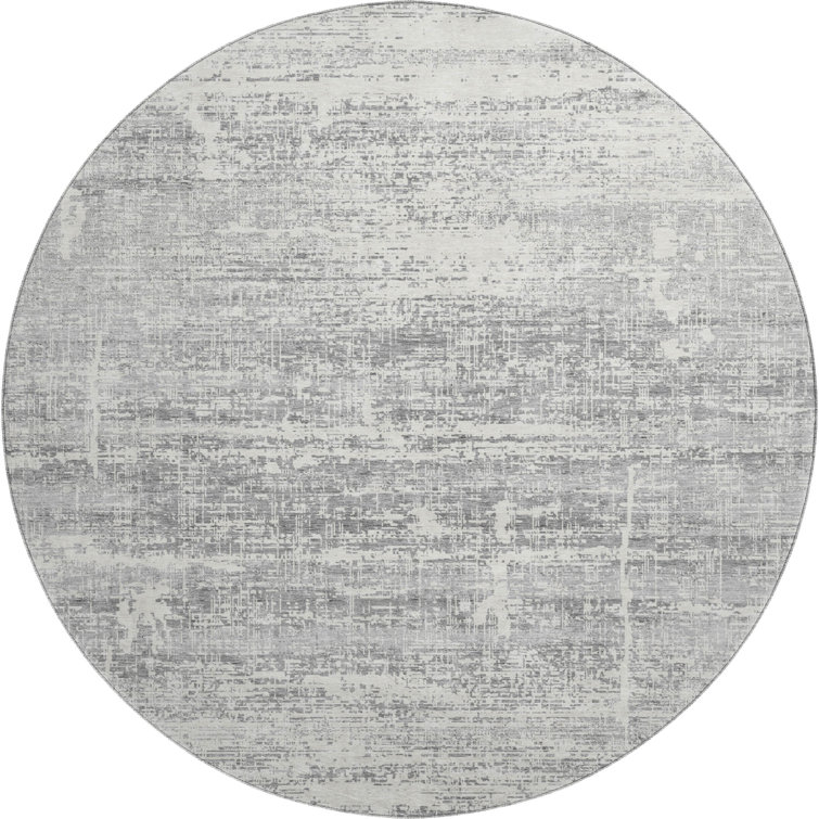 Premium Machine Washable Gerardo Silver Rug