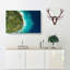 Saafu Point Rd In The Maldives In Abstract - Wrapped Canvas-55340469